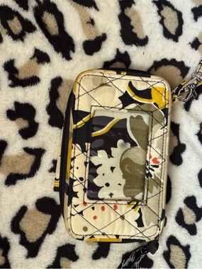 Vera Bradley Quilted Floral Wristlet Wallet